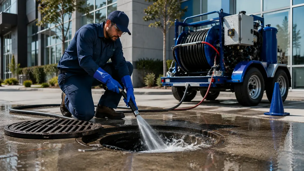 Commercial Hydro Jet Drain Cleaning in Palomar Mountain