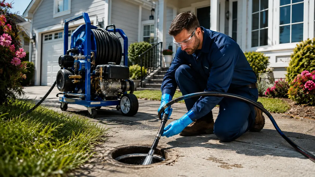 Residential Hydro Jet Drain Cleaning in Palomar Mountain